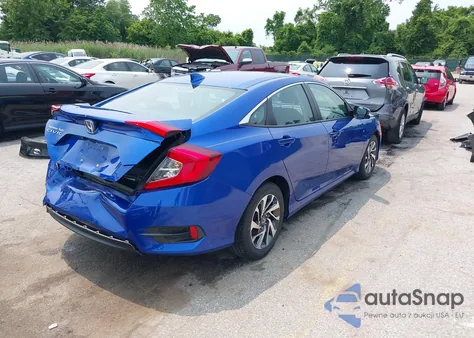 2018 Honda Civic Ex from USA, damaged, VIN 2HGFC2F70JH514320